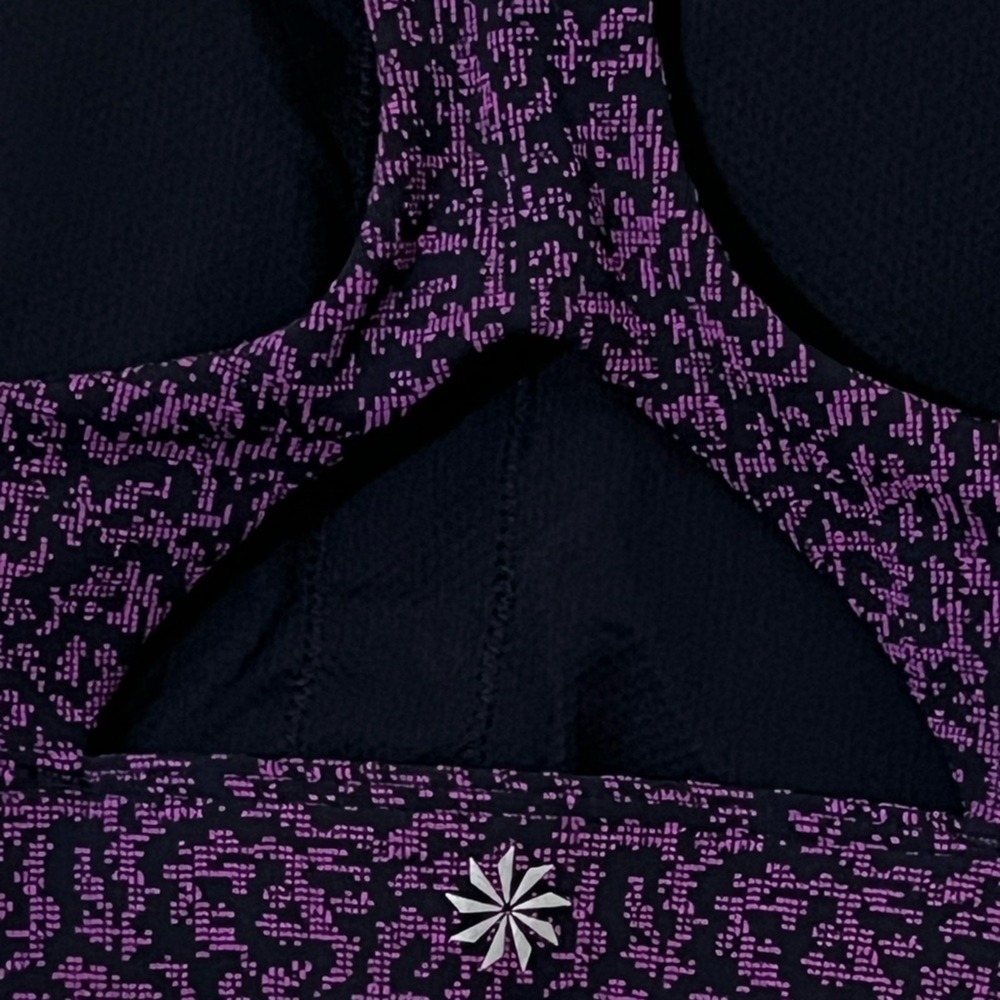 Athleta Women's Colorful Purple Sports Bra, size XS - Picture 5 of 7